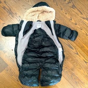 7AM Enfant black Doudoune snowsuit